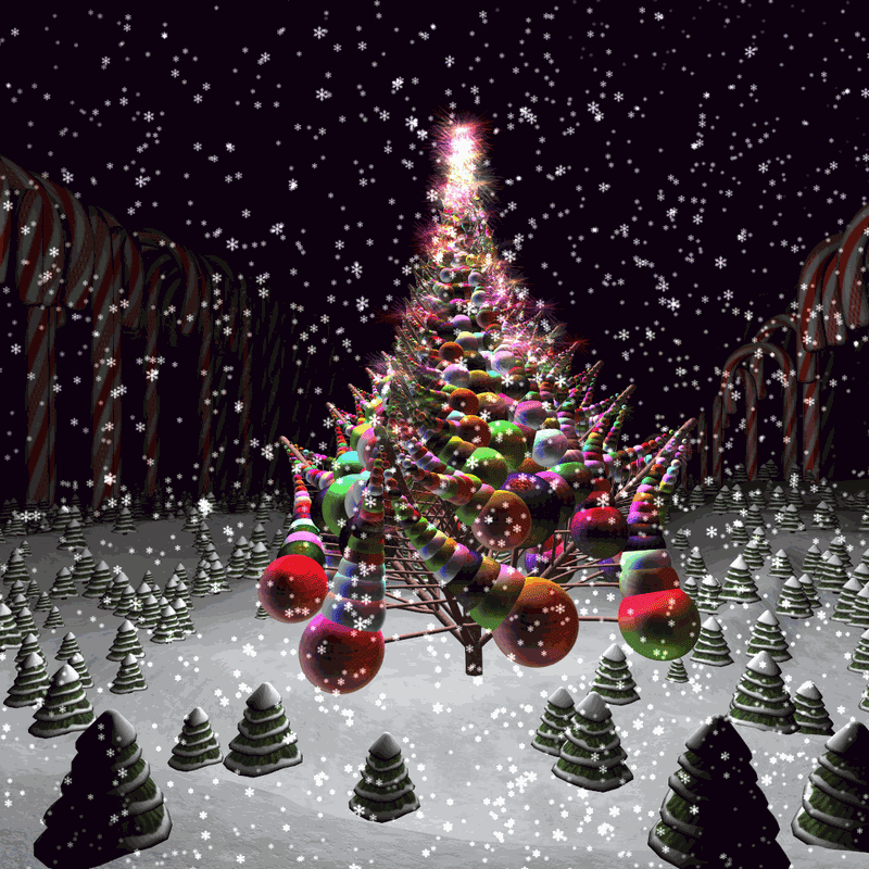 Christmas Tree Animated Gif! - Lucid Dreamscapes